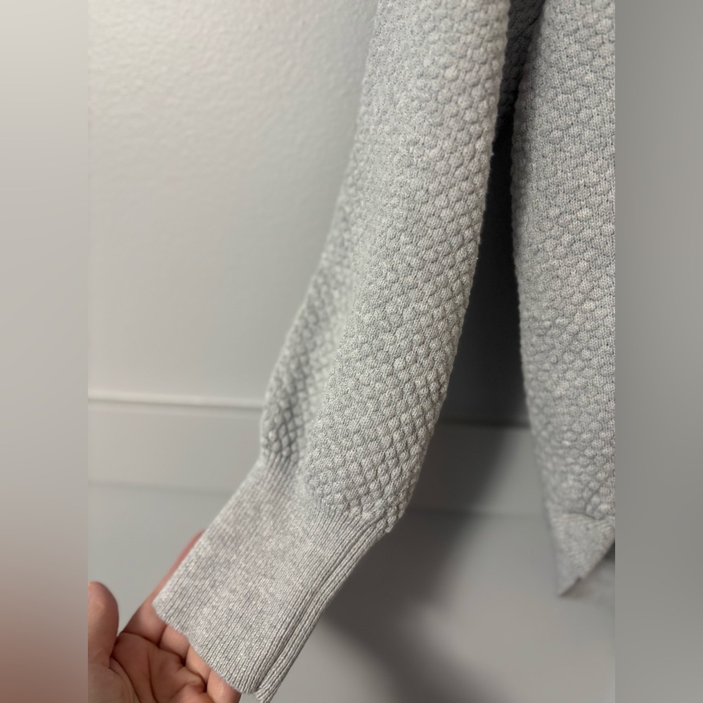 Matty 100% Grey Cotton Knit Top - Picture 3 of 10